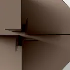 Mesa de comedor de vidrio con tapa rectangular Made in Italy - Charles viadurini