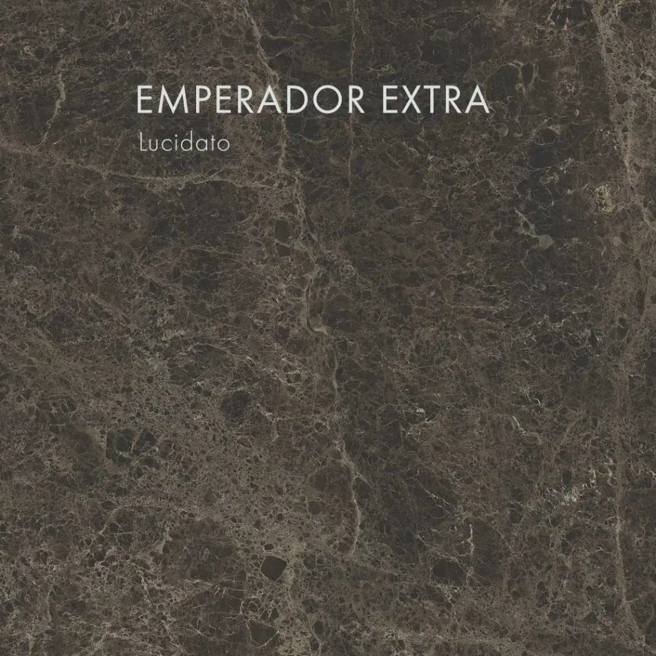 Mesa de comedor ovalada en gres porcelánico y metal Made in Italy - Emilio viadurini