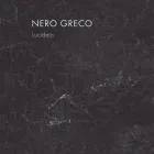 Mesa de comedor ovalada en gres porcelánico y metal Made in Italy - Emilio viadurini