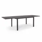 Mesa de comedor de exterior extensible hasta 270 cm en aluminio - Veria viadurini