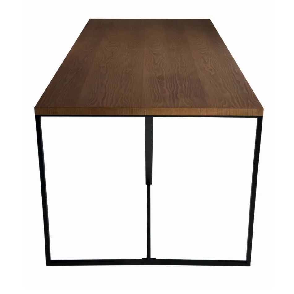 Tablero de mesa de comedor en tablero macizo Made in Italy - Adelio viadurini