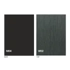 Mesa de comedor extensible redonda con tapa de madera Made in Italy - Crodino viadurini