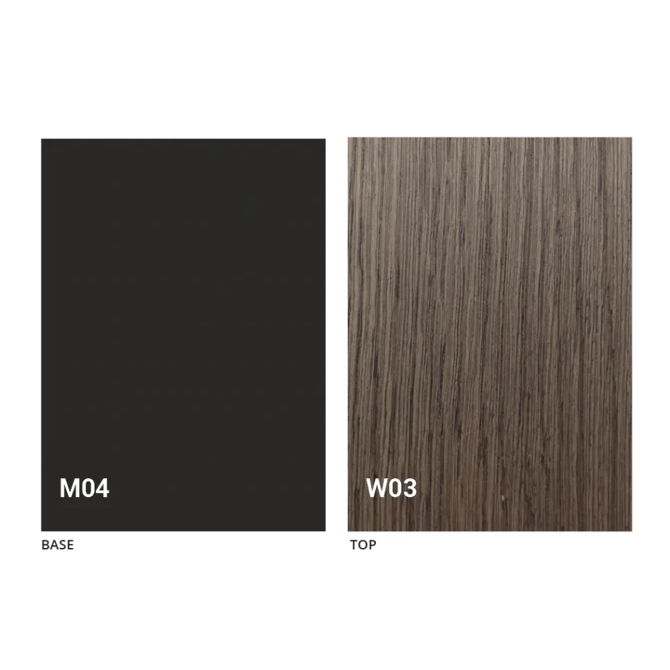 Mesa de comedor extensible redonda con tapa de madera Made in Italy - Crodino viadurini