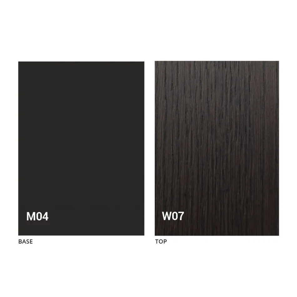 Mesa de comedor extensible redonda con tapa de madera Made in Italy - Crodino viadurini