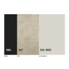 Mesa de comedor extensible redonda en cerámica Laminam Made in Italy - Lupetto viadurini