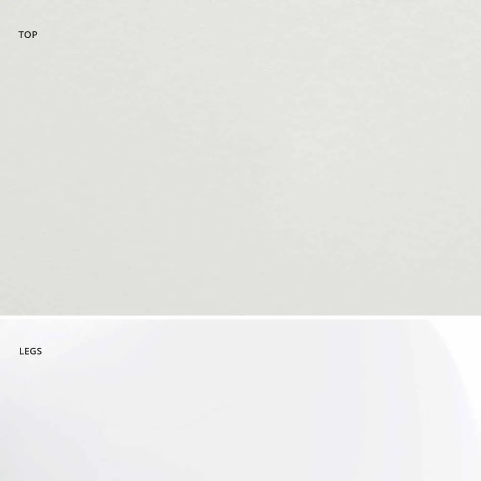 Mesa de comedor redonda con tablero laminado Made in Italy - Dollars viadurini