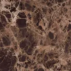 Mesa de comedor redonda en mármol y aluminio pintado Made in Italy - Excelente viadurini