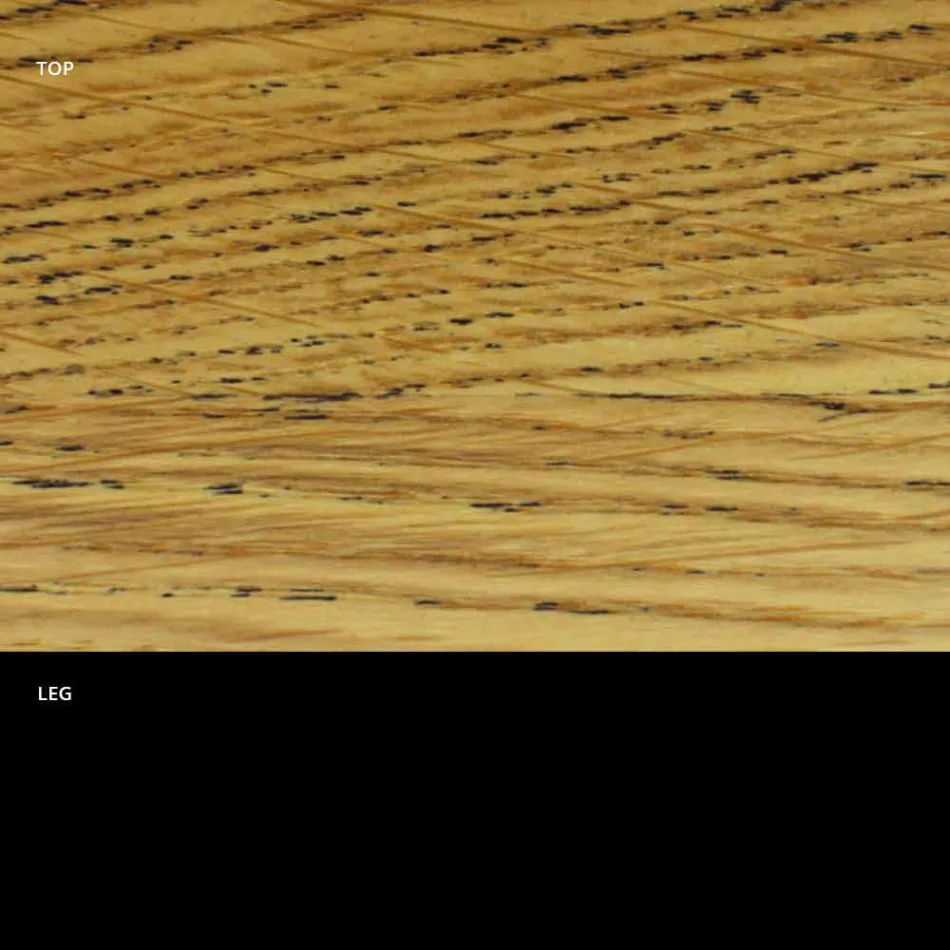 Mesa de comedor redonda con tablero enchapado precioso Made in Italy - Dollars viadurini