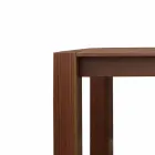 Mesa de diseño extensible de hasta 260cm en roble Jacob viadurini