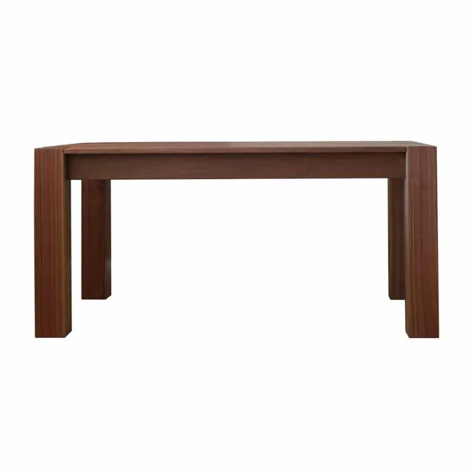 Mesa de diseño extensible de hasta 260cm en roble Jacob viadurini