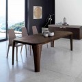 Mesa de madera de diseño moderno hecha a mano en Italia Madera