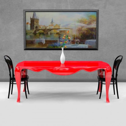 Mesa de diseño moderno producida en Italia, Miazzina. viadurini