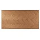 Mesa Fija 180x90 cm en Roble y Base de Hierro - Lega viadurini