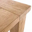 Mesa de jardín fija en madera para 8 personas Homemotion - Hunter viadurini