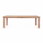 Mesa de jardín fija en madera para 8 personas Homemotion - Hunter viadurini