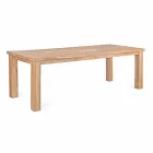 Mesa de jardín fija en madera para 8 personas Homemotion - Hunter viadurini