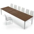 Mesa Extensible hasta 325 cm de Madera Chapada Hecho en Italia - Settanta