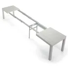 Mesa extensible de madera de melamina hasta 470 cm Made in Italy – Gordito viadurini