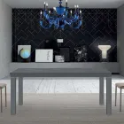 Mesa extensible de madera de melamina hasta 470 cm Made in Italy – Gordito viadurini