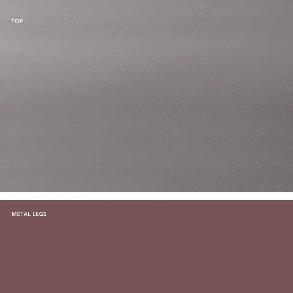 Mesa de vidrio templado de diseño moderno hecha en Italia, Mitia viadurini