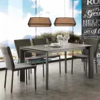 Mesa extensible vitrocerámica hasta 240 cm Terni viadurini