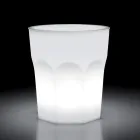 Mesa de luz de diseño para exterior en polietileno y Hpl Made in Italy - Pucca viadurini