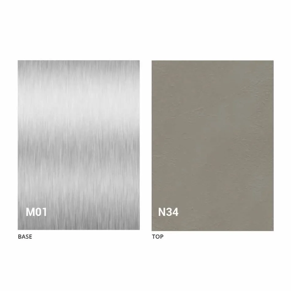 Mesa extensible moderna hasta 480 cm en madera Made in Italy - Michael viadurini