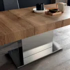 Mesa extensible moderna hasta 480 cm en madera Made in Italy - Michael viadurini