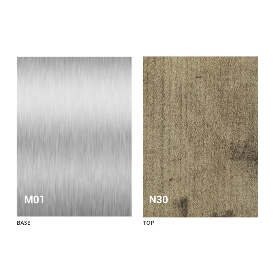 Mesa extensible moderna hasta 480 cm en madera Made in Italy - Michael viadurini