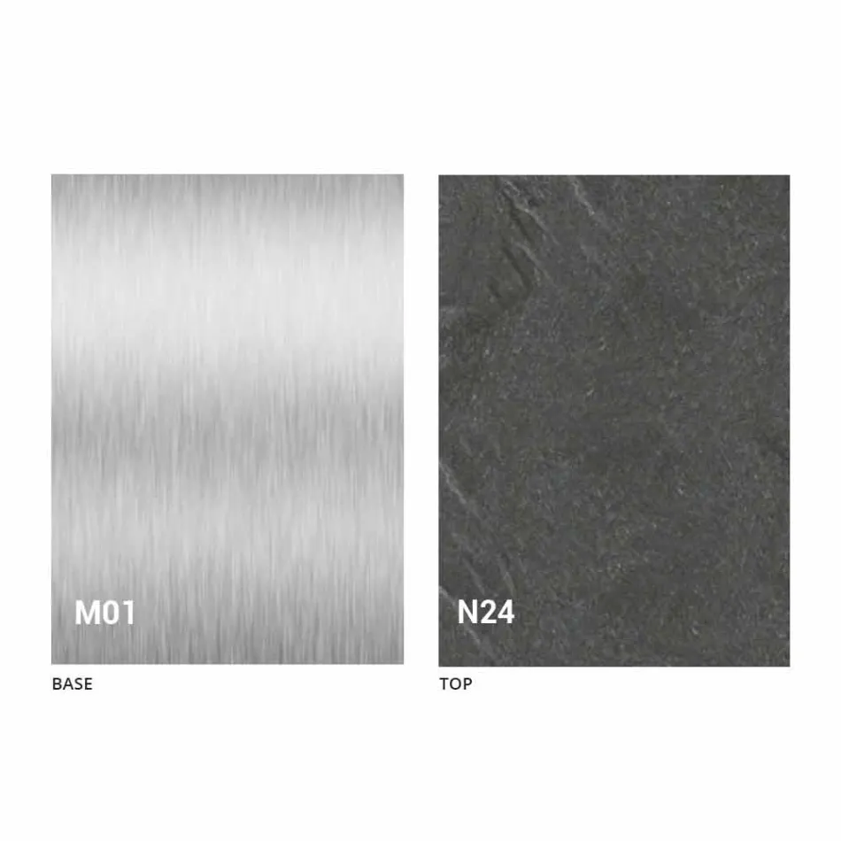 Mesa extensible moderna hasta 480 cm en madera Made in Italy - Michael viadurini