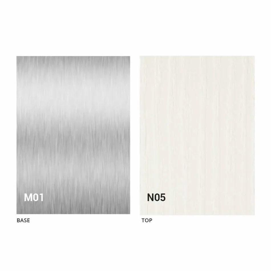 Mesa extensible moderna hasta 480 cm en madera Made in Italy - Michael viadurini