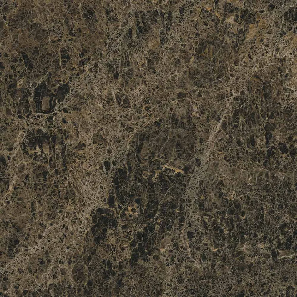 Mesa de comedor extensible a 2,8 m con tapa de metal y cerámica mate - Rashid viadurini