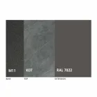 Mesa de comedor extensible con tapa de cerámica hasta 2,8 m Made in Italy - Paoluccio viadurini