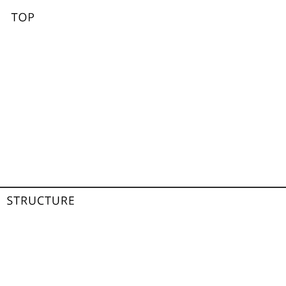 Mesa de Comedor de Jardín en Aluminio y Hpl o Gres, Varios Acabados - Filomena viadurini