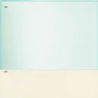 Mesa de comedor en vidrio transparente y metal varios colores 5 tamaños - Aschio viadurini