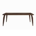 Mesa de Comedor Estructura y Tapa en Madera Maciza Made in Italy - Giustino