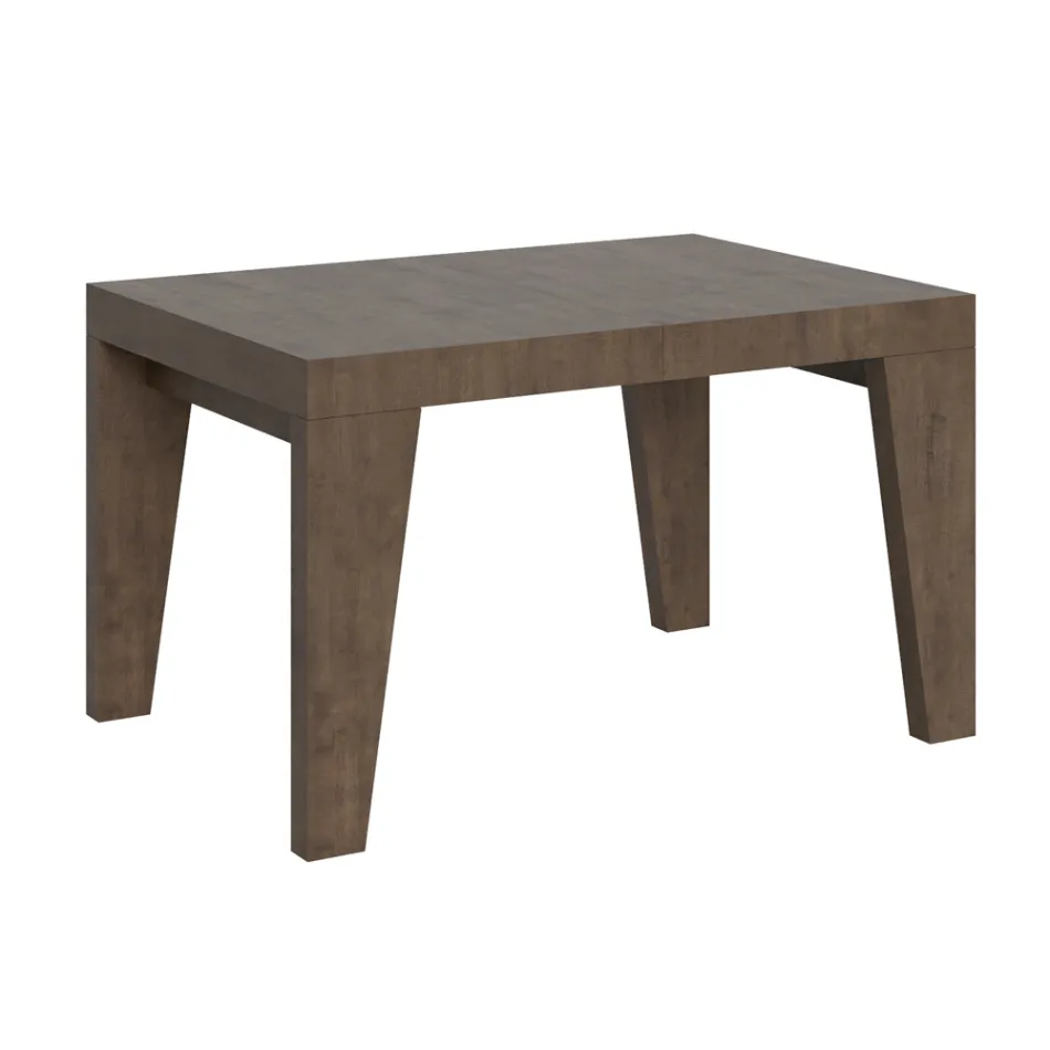 Mesa Cuadrada Extensible hasta 440 cm en Madera Made in Italy - Flor viadurini