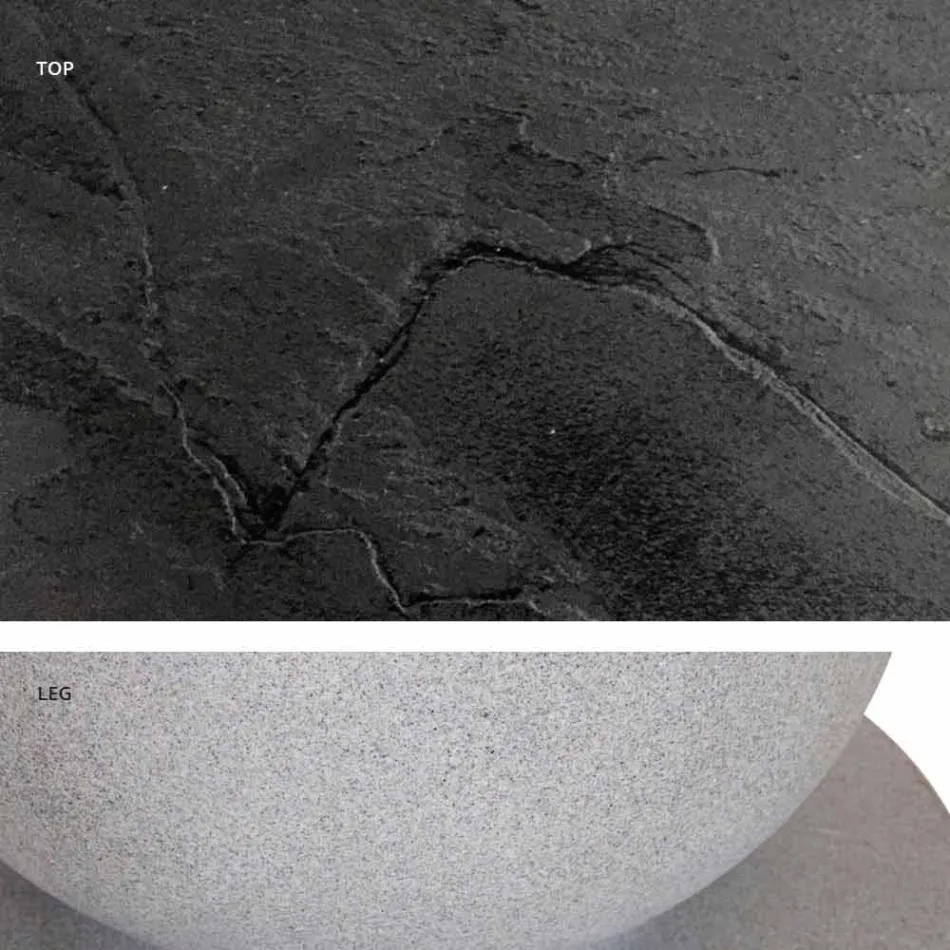 Mesa de comedor cuadrada, sobre de HPL - Siglo XIX por Slide viadurini