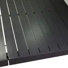 Mesa Rectangular Extensible hasta 240 cm para Exterior en Aluminio - Chapa viadurini