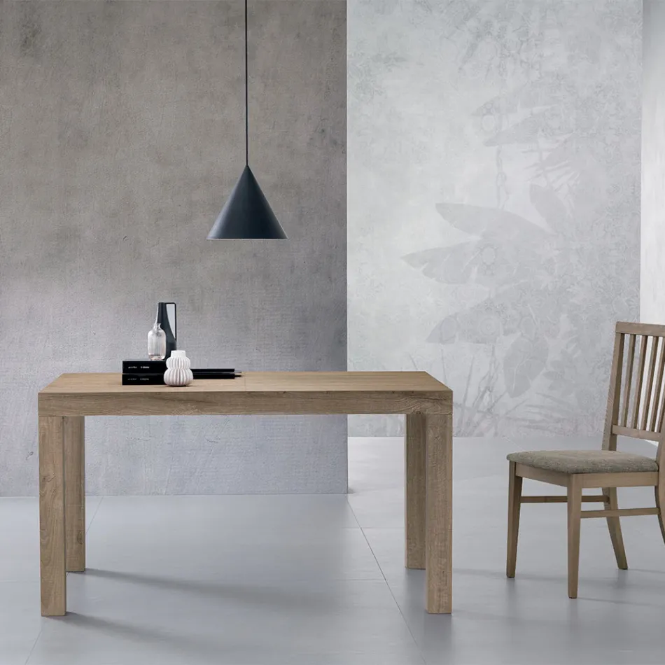 Mesa rectangular extensible en Lamianto (300 cm o 340 cm) - Passoa viadurini