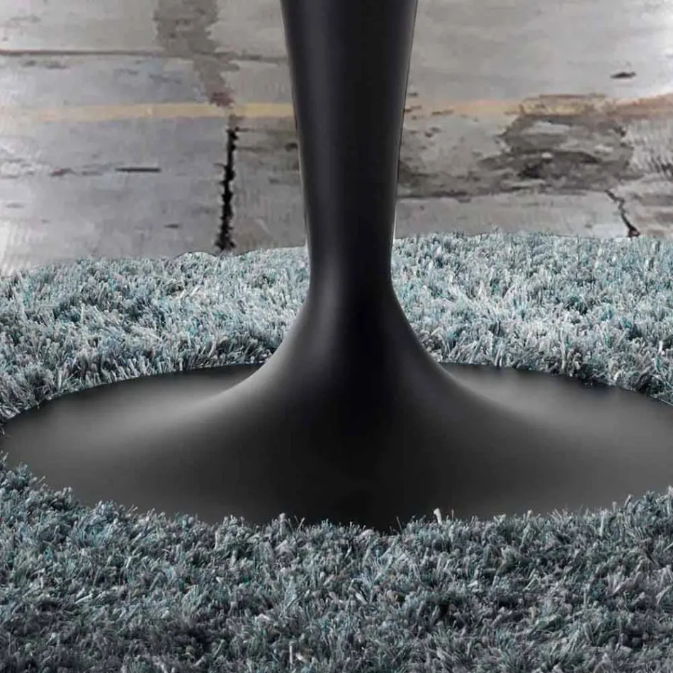 Mesa redonda, extensible y con diseño moderno - Borgia. viadurini