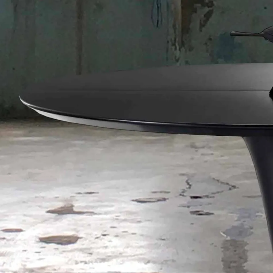 Mesa redonda, extensible y con diseño moderno - Borgia. viadurini