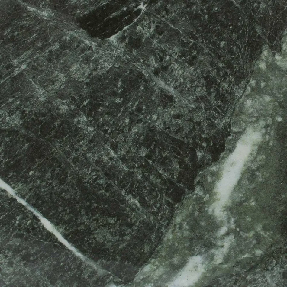 Mesa redonda de exterior de cerámica verde France Made in Italy - Pegaso viadurini