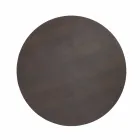 Mesa redonda de diseño clásico, Ø140 y tapa de HPL - Siglo XIX por Slide viadurini