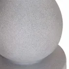 Mesa redonda de diseño clásico, Ø140 y tapa de HPL - Siglo XIX por Slide viadurini