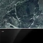 Mesa redonda moderna en mármol de Carrara y Marquinia Made in Italy - Dólares viadurini