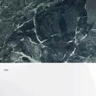 Mesa redonda moderna en mármol de Carrara y Marquinia Made in Italy - Dólares viadurini