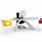 Mesa / escritorio de oficina de diseño Jatz II hecho en Italia viadurini