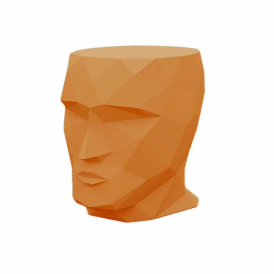 Mesa / taburete de exterior de diseño Adan by Vondom, en polietileno viadurini