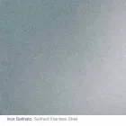 Mesa redonda de diseño d.120 con tapa de cristal fabricada en Italia Cristal viadurini